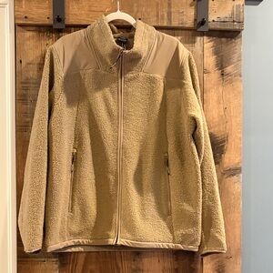 Under Armour Tan Fleece Jacket- NWOT